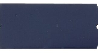 2 1/2" x 1" Black Brass Perpetual Plate