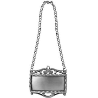 Plain Engravable Decanter Label