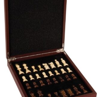 Rosewood Finish Chess Set