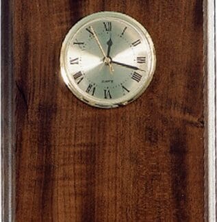 8" x 10" Elegant Cherry Clock Plaque