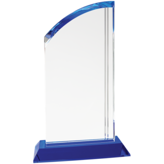 Crystal Arch with Blue Base