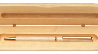 6 3/4" x 2 1/8" Maple Pen Case (Case Only)