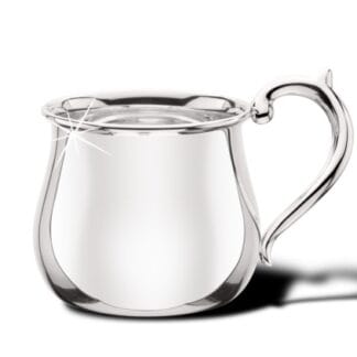 Sterling Silver Bulged Cup   