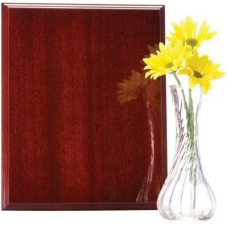 High Gloss Mahogany Finish Plaque