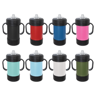 10 OZ BLK P.C. SIPPY CUP