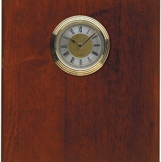 Piano Finish Clock Plaque