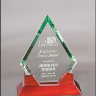 Diamond Prestige Glass with Rosewood Piano Finish Base