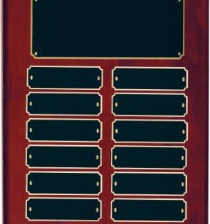 Rosewood Piano Finish Completed Perpetual Plaque