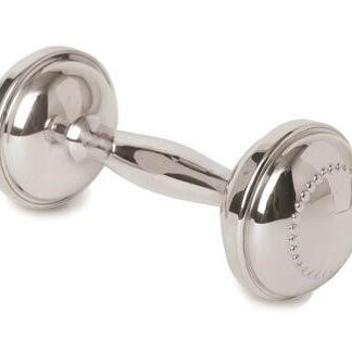 Dumbbell Rattle with Beading