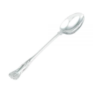 STUFFING OR SERVING SPOON WITH KING'S PATTERN HANDLE