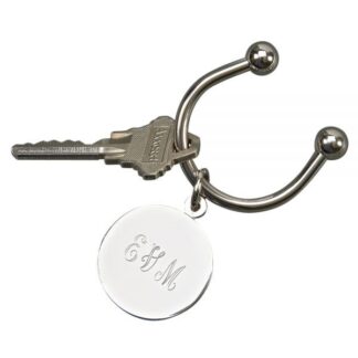 DISC SHAPED KEY CHAIN