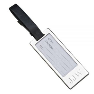 LUGGAGE TAG WITH IDENTIFICATION WINDOW