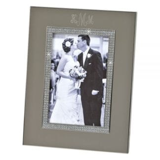 WIDE BORDER GLITTER GALORE FRAME HOLDS 4" X 6" PHOTO