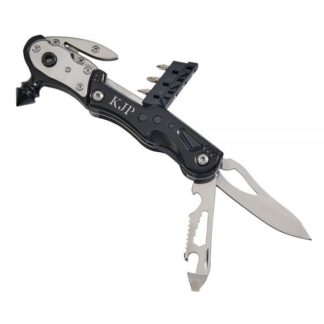 Black Glass Breaker with Multi Tools