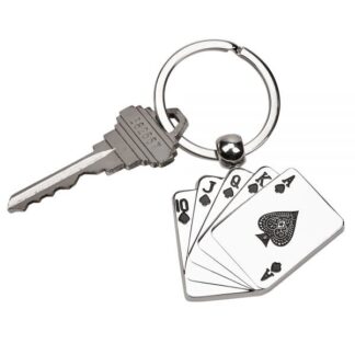 Playing Cards Key Chain