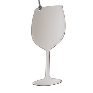 Wine Glass Ornament 3.375" x 1.5"