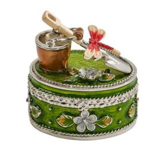Garden Tools Trinket Box 2" x 1.75" x 1.25"
