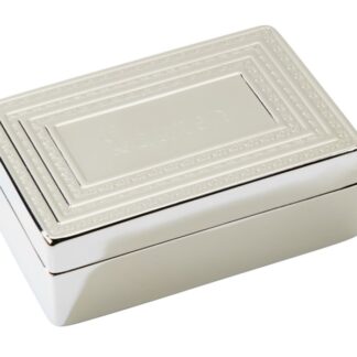 RECT LIFT TOP JEWELRY BOX