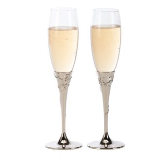 "LOVE" TOASTING FLUTES