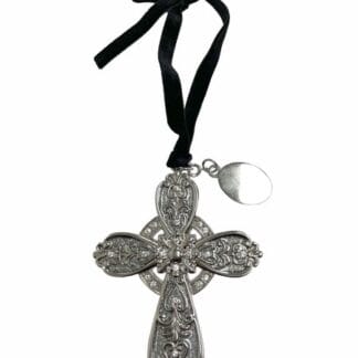 CROSS 3D ORNAMENT WITH ENGRAVING TAG